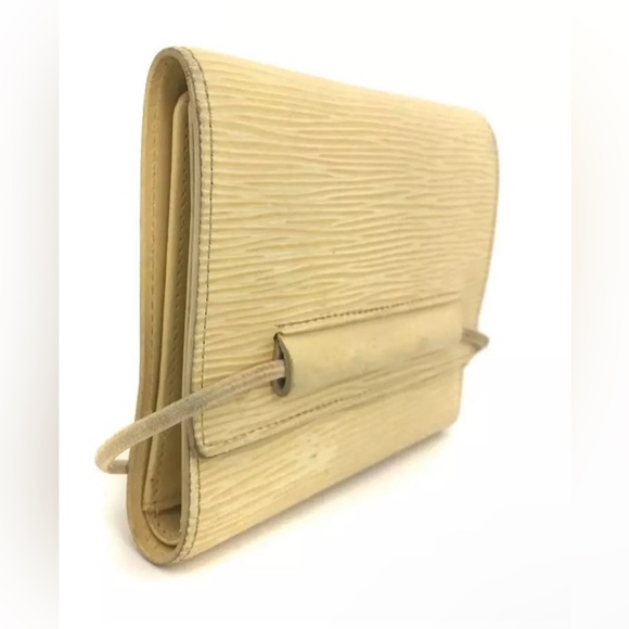 Louis Vuitton Epi Porte feiulle Elastique Trifold Wallet Purse/
6Y0128 - Picture 3 of 11